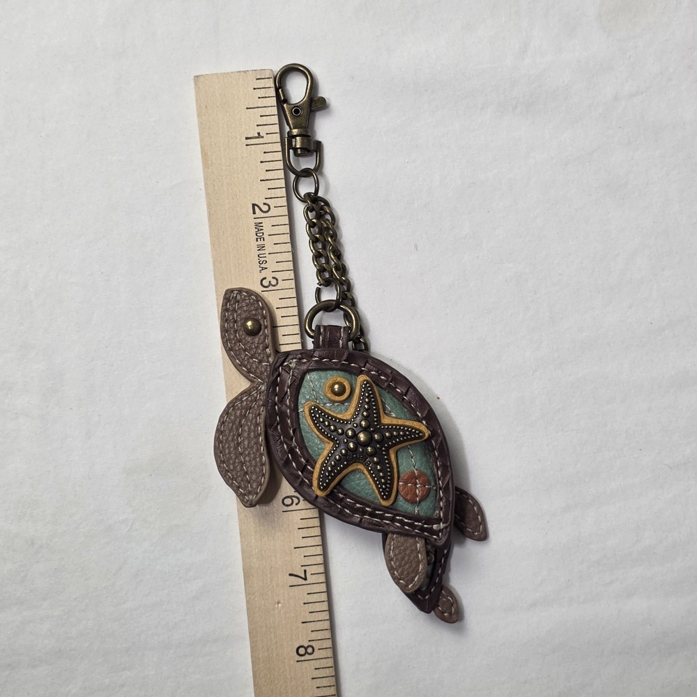Chala Big Turtle/ Little Turtle Keychain Clip-On - Picture 7 of 7